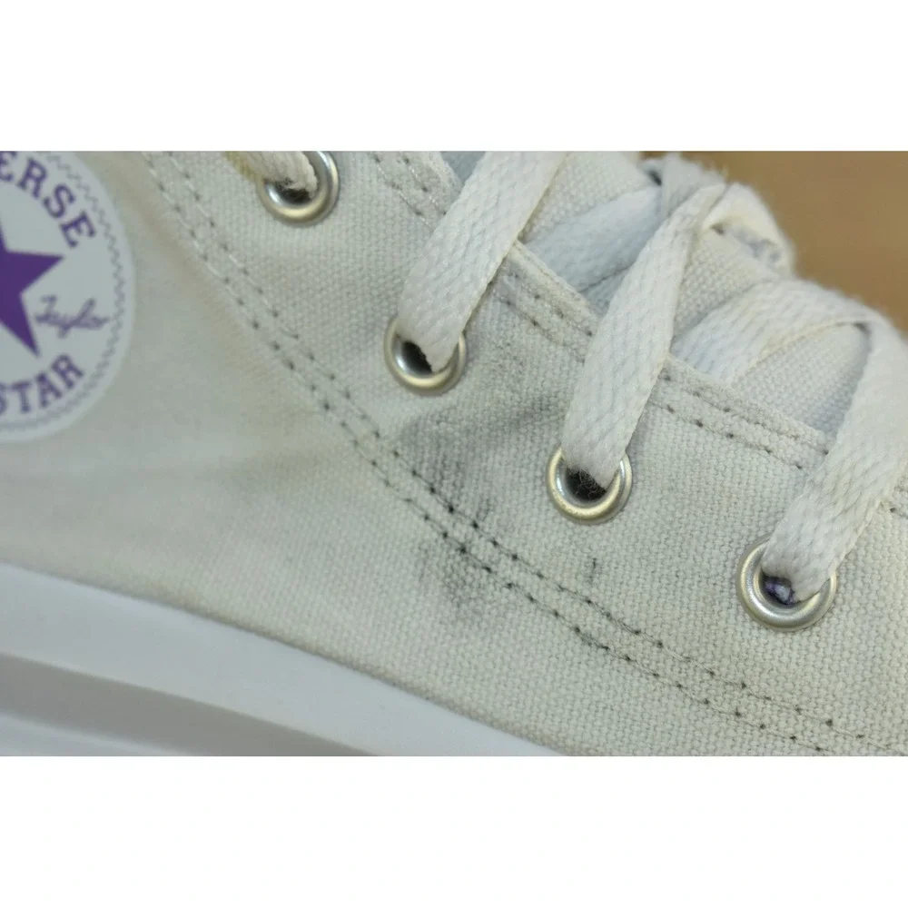 Converse Chuck Taylor All Star Move Kid Shoes Size 1.5 White Platform Sneakers